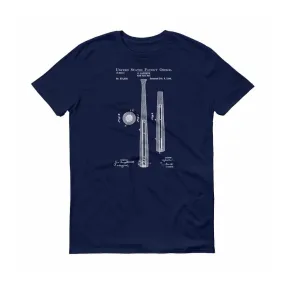 1894 Baseball Bat Patent T-Shirt - Baseball Fan Gift, Baseball T-Shirt, Baseball Patent, Baseball Bat T-Shirt, Baseball Shirt, Baseball Gift