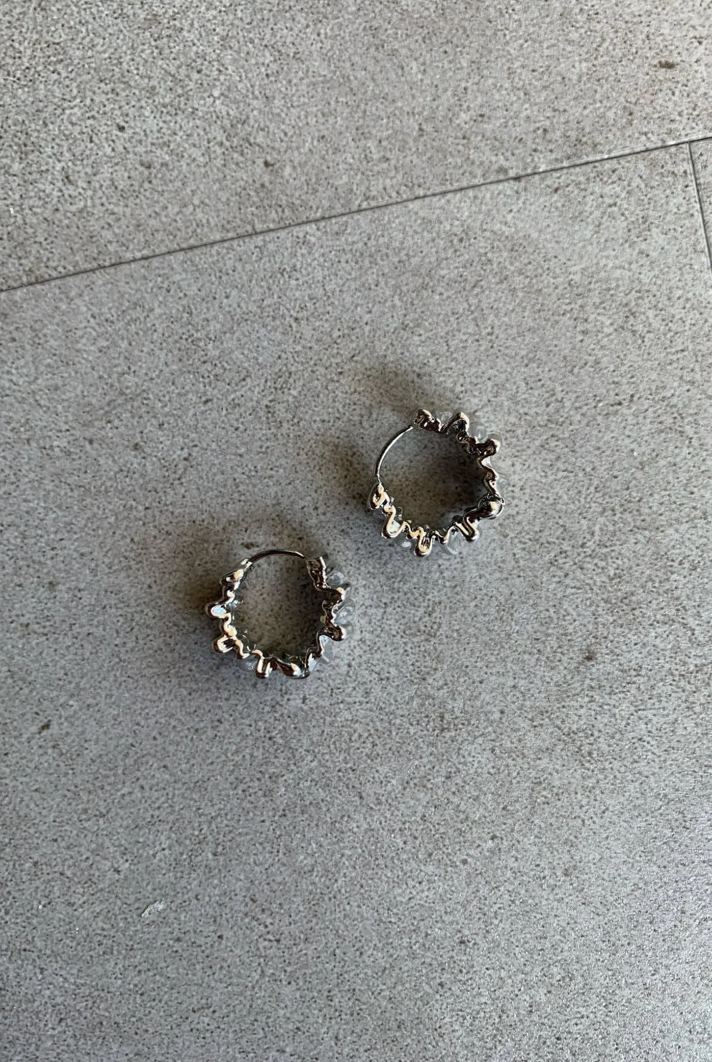 Aria Earrings in Silver
