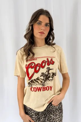 Coors Cowboys Ladies Graphic Tee