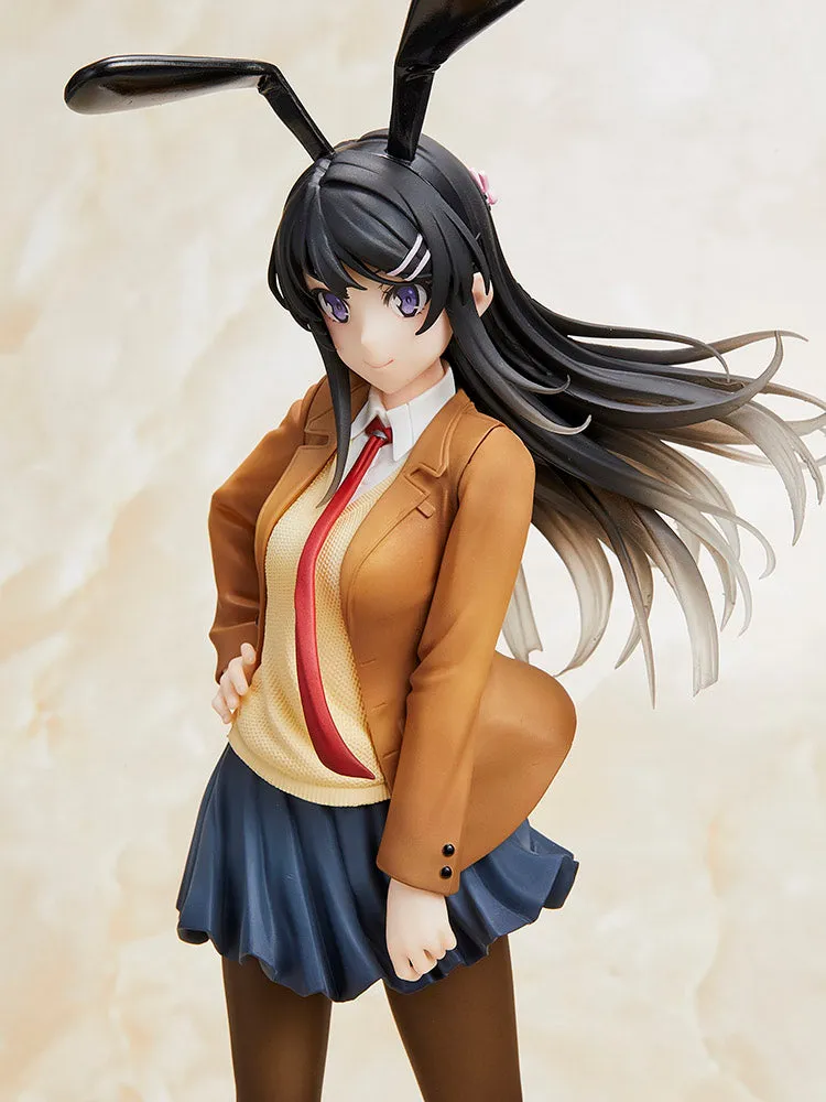 Coreful Figure - Sakurajima Mai School Uniform Bunny Ver. - Rascal Does Not Dream Of Bunny Girl Senpai