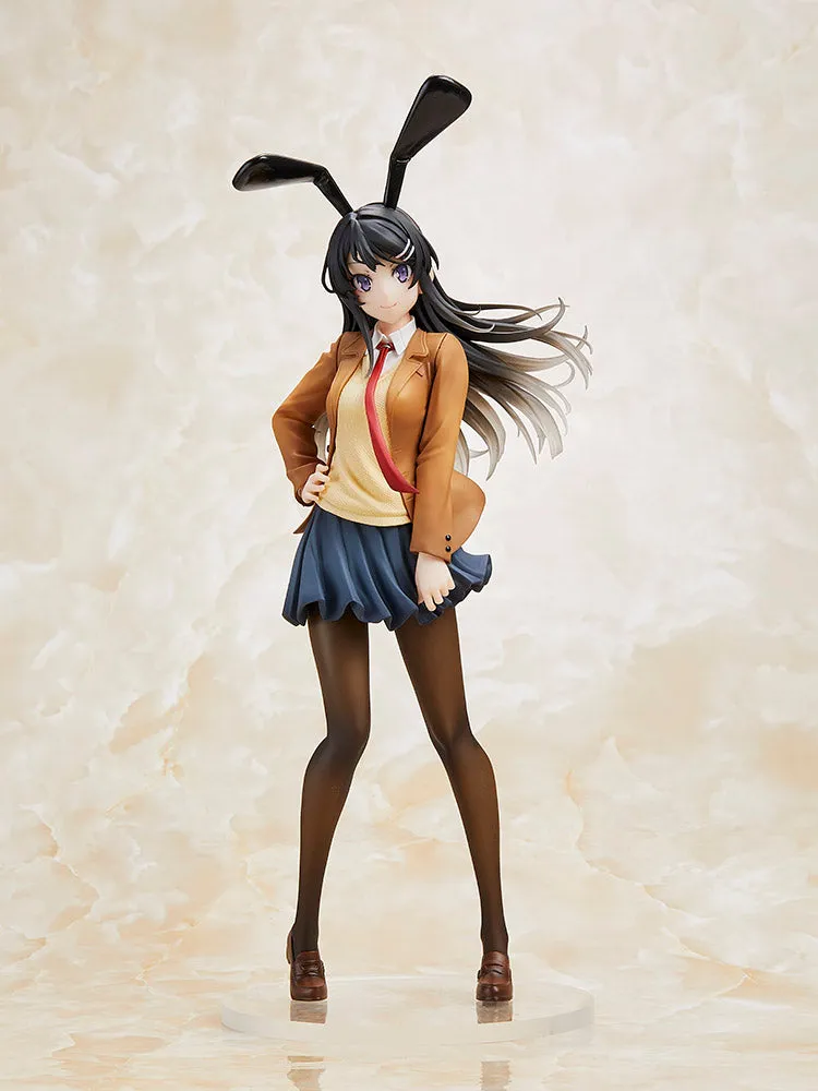 Coreful Figure - Sakurajima Mai School Uniform Bunny Ver. - Rascal Does Not Dream Of Bunny Girl Senpai