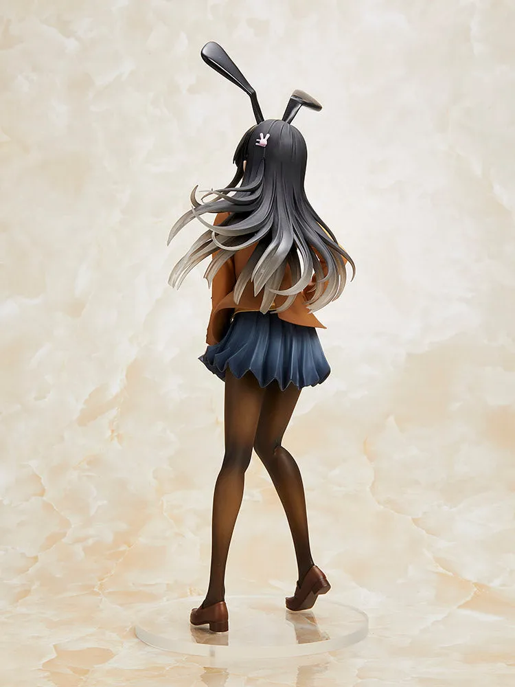 Coreful Figure - Sakurajima Mai School Uniform Bunny Ver. - Rascal Does Not Dream Of Bunny Girl Senpai