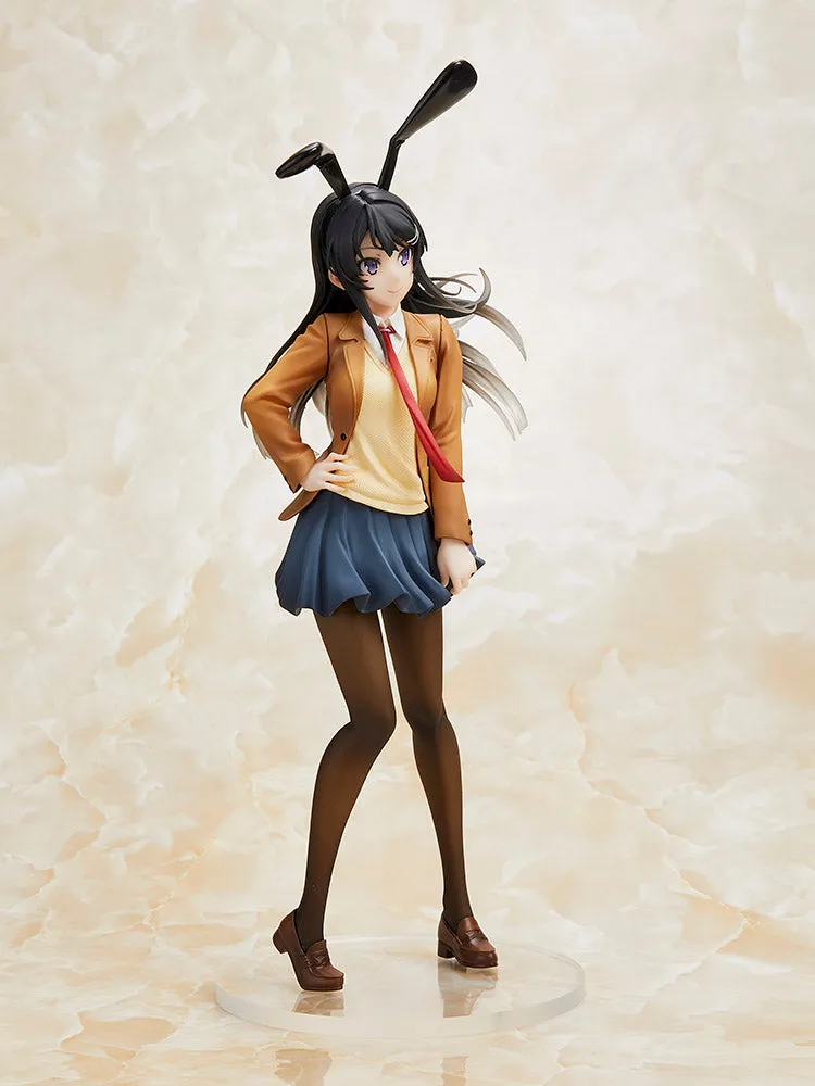 Coreful Figure - Sakurajima Mai School Uniform Bunny Ver. - Rascal Does Not Dream Of Bunny Girl Senpai