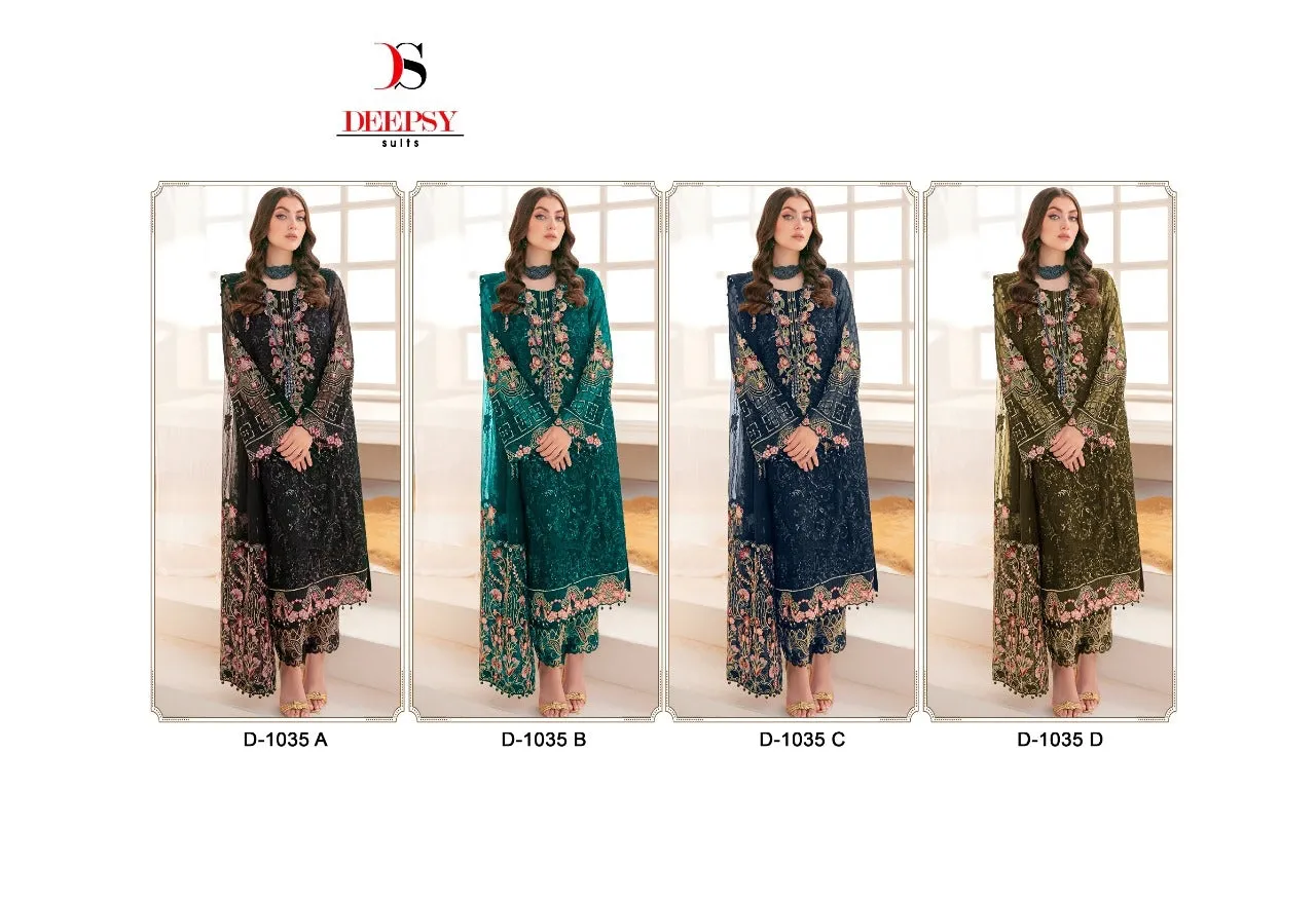 Deepsy Georgette With Embroidery Suit