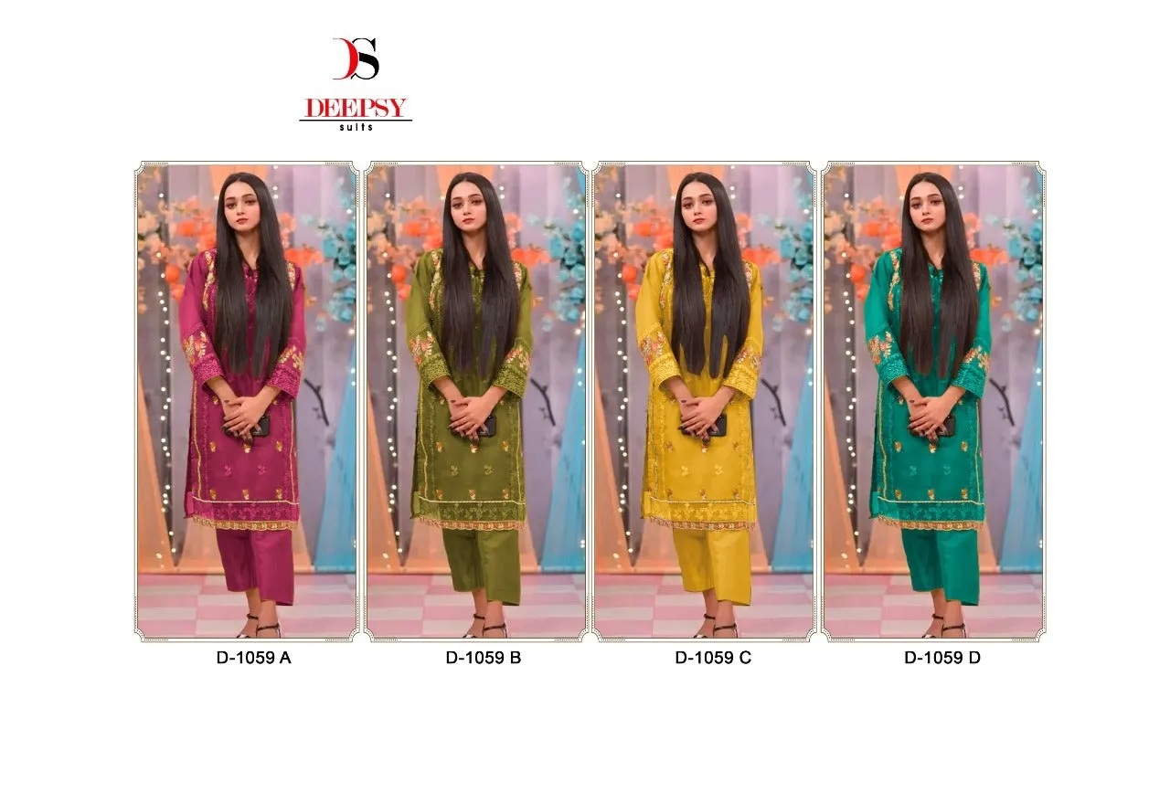 Deepsy Party Wear Embroidery Suit