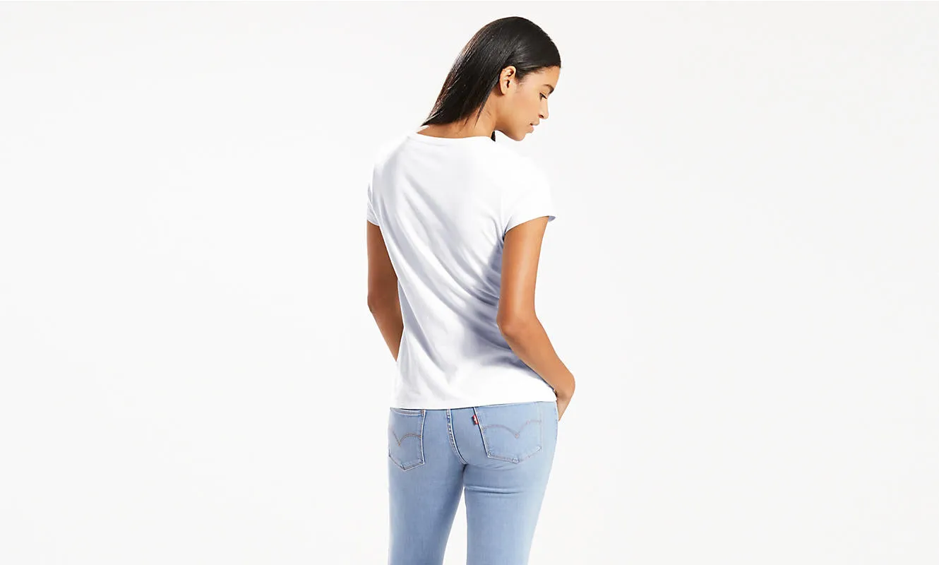 Levi's Women's Slim Crew Logo Tee Shirt