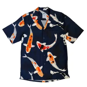 Men's Cubano Shirt: Feelin' Koi