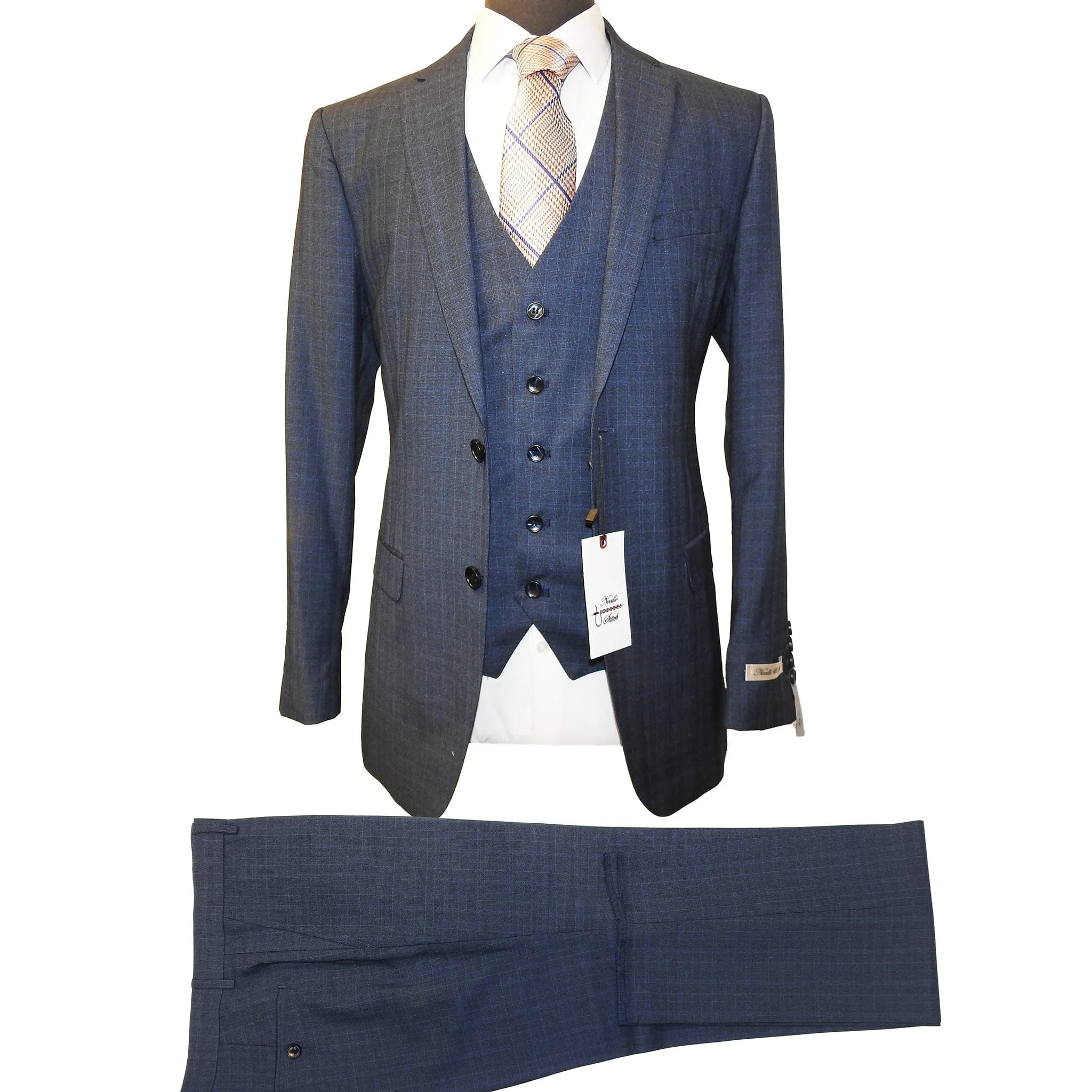 NEEDLE & STITCH VESTED SUIT/SV-9150