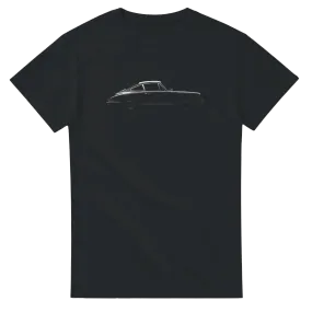 PORCHE - Schweres Unisex-T-Shirt mit Rundhalsausschnitt | Gildan® 5000 Schwarz