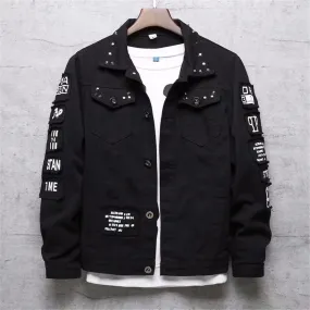 Spring And Autumn Jeans Coat Men's Korean-style Fashion Students Handsome Versatile Jacket MEN'S Wear Summer Men's Denim Jacket S2254900