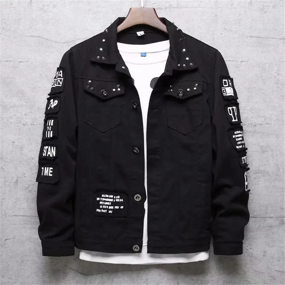Spring And Autumn Jeans Coat Men's Korean-style Fashion Students Handsome Versatile Jacket MEN'S Wear Summer Men's Denim Jacket S2254900