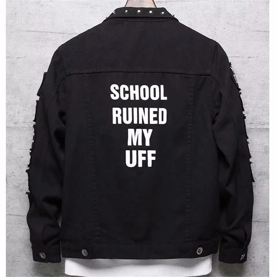 Spring And Autumn Jeans Coat Men's Korean-style Fashion Students Handsome Versatile Jacket MEN'S Wear Summer Men's Denim Jacket S2254900