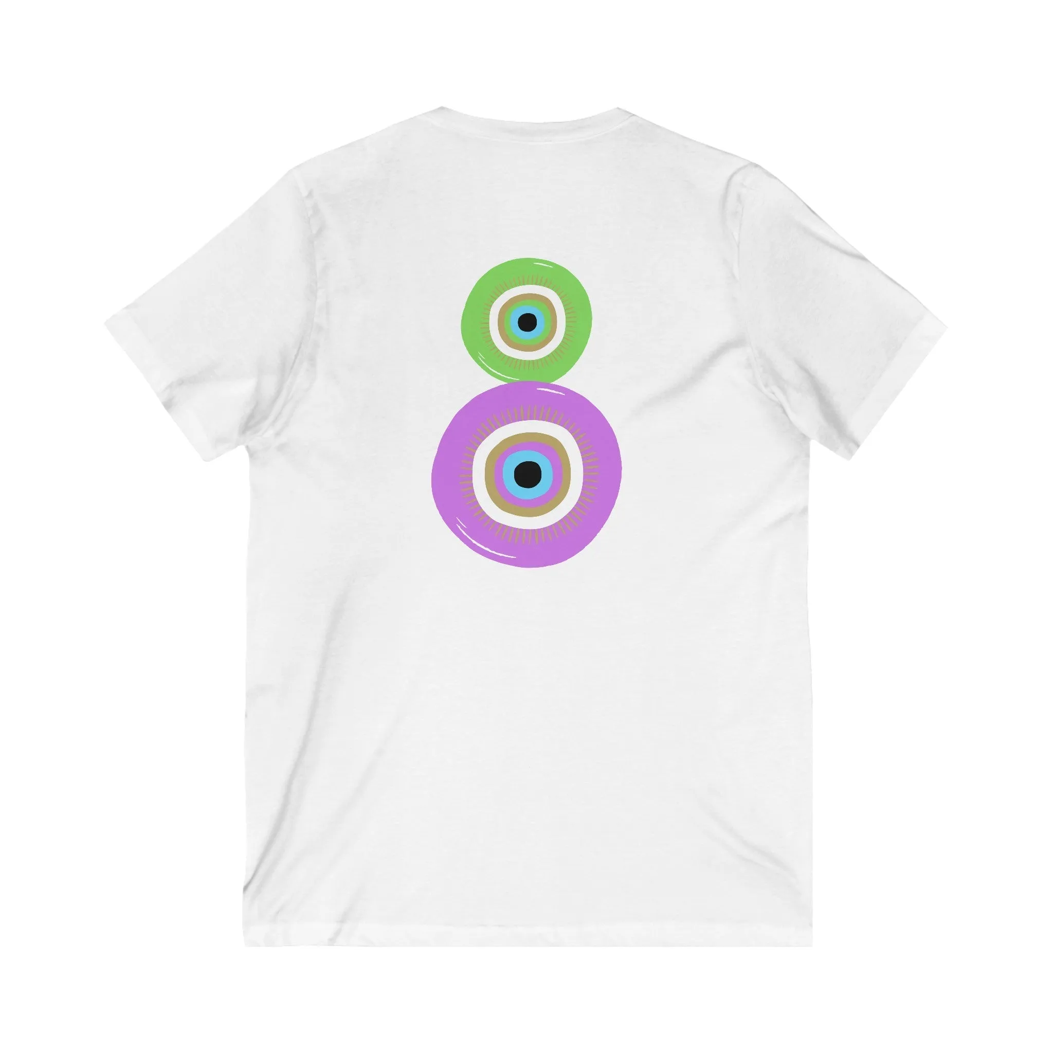 The Eyes R 8 V-Neck Tee
