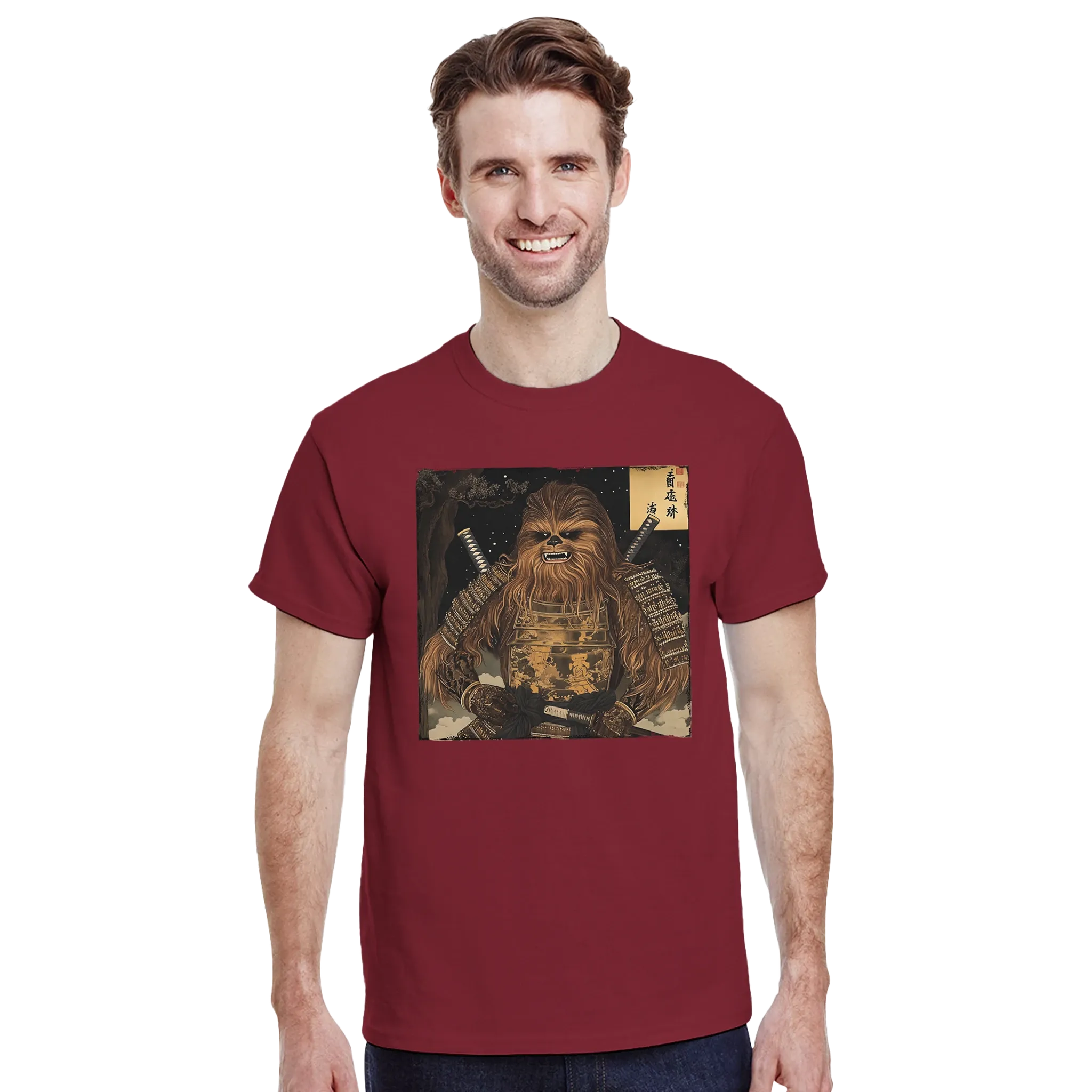 Wookie Samuria – Chwebaccasan – Schweres Unisex-T-Shirt mit Rundhalsausschnitt | Gildan® 5000